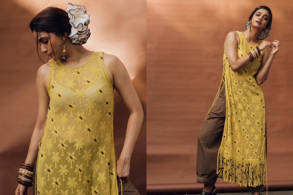 Keerthy Suresh Channels Boho-Earthy Chic For Revolver Rita Promotions