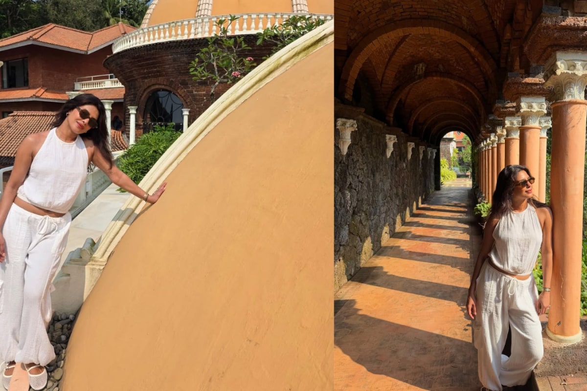 Priyanka Chopra Serves Effortless Glamour In A Breezy White Linen Look In Goa
