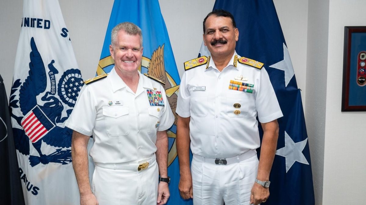 India-US Naval Chiefs Hold High-Level Talks To Boost Indo-Pacific Cooperation