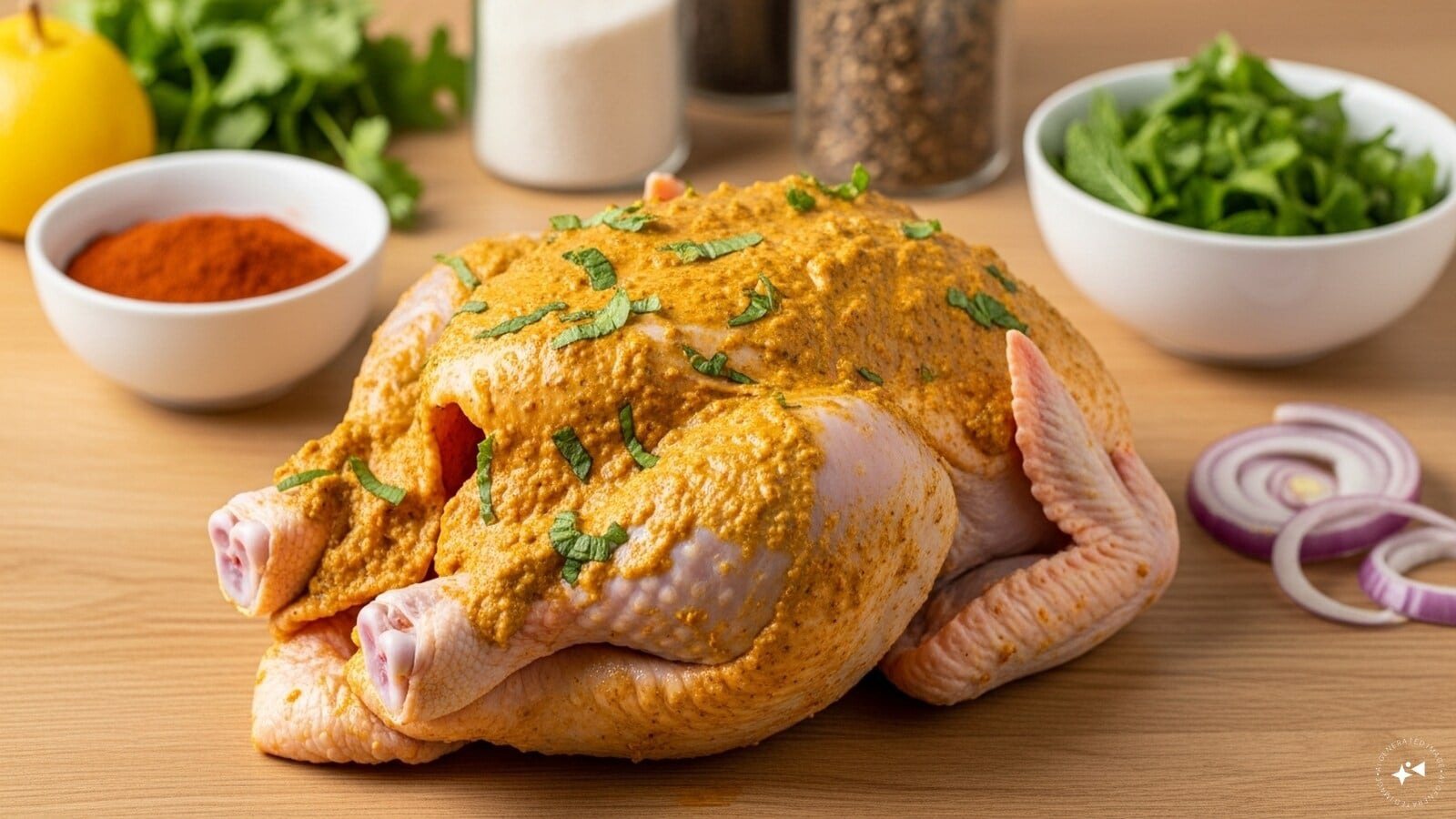 Spice up Thanksgiving with this Indian Masala Roasted Chicken Recipe