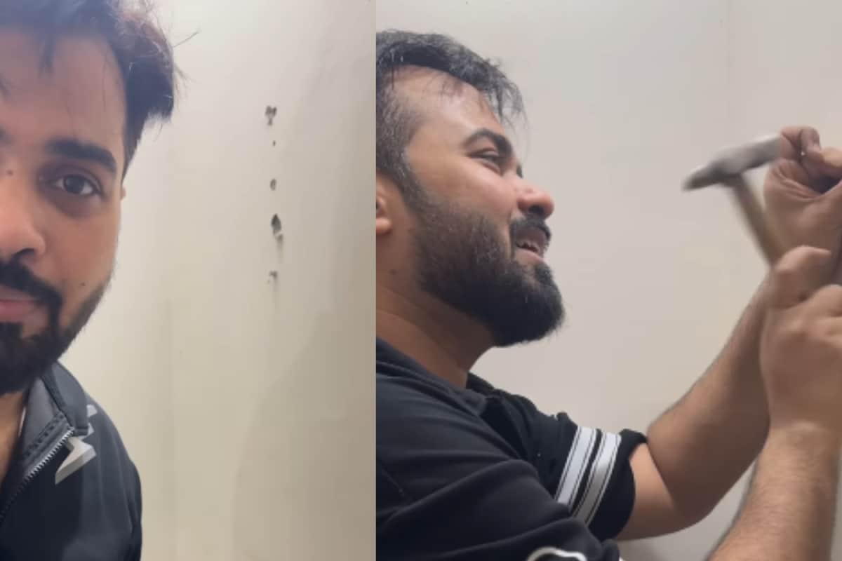 Are Noida’s High-Rise Buildings Safe? Man’s Pencil Hole Test In Rs 1.5 Crore Apartment Triggers Debate | Video