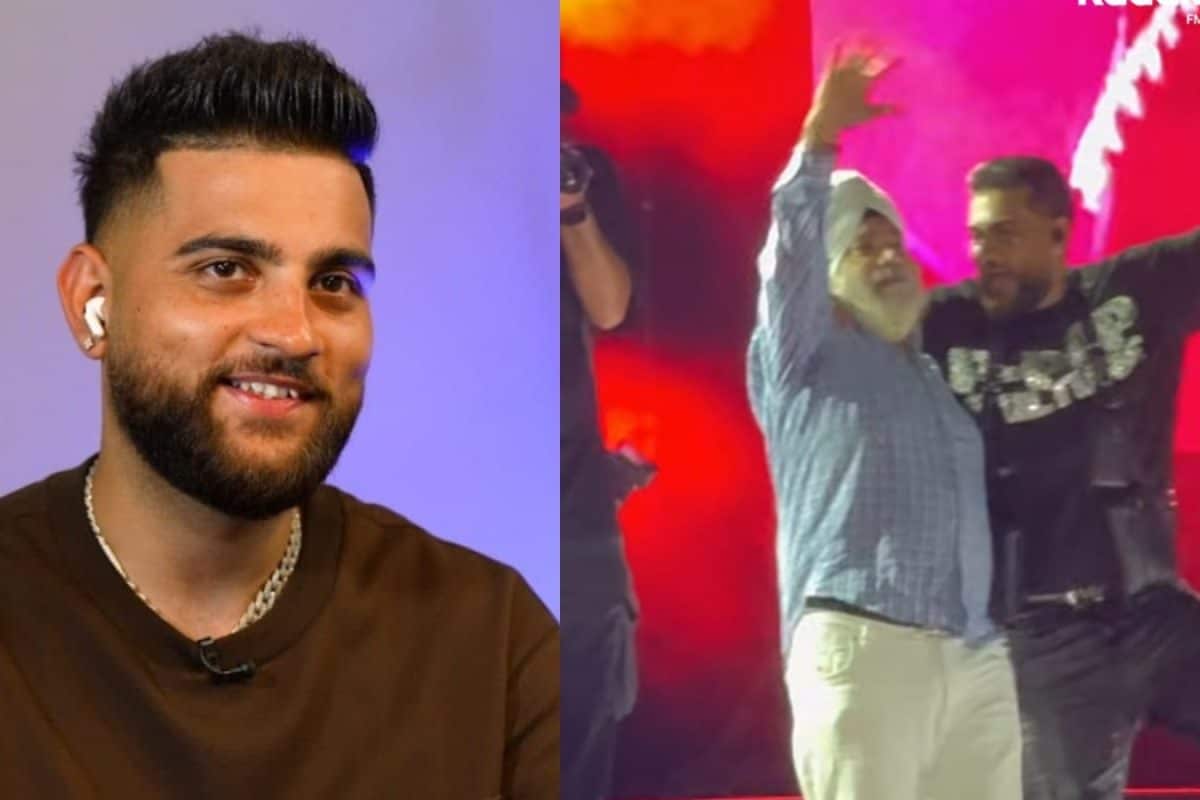 Karan Aujla Wins Hearts In Abu Dhabi After Dancing With 71-Year-Old Fan On Stage; Video Goes Viral
