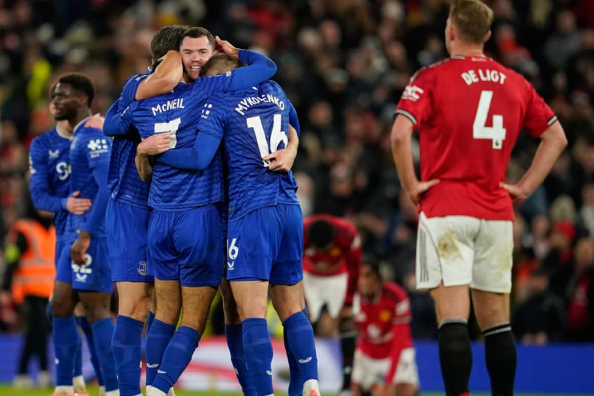 Manchester United Vs Everton, Premier League Highlights: Toffees Shock Red Devils For 1st Win With 10-Men At Old Trafford