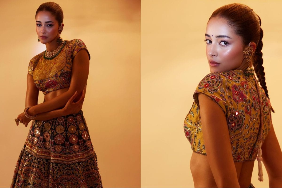 Ananya Panday’s Folk-Inspired Mehendi Look Is A Celebration Of Colour And Craft