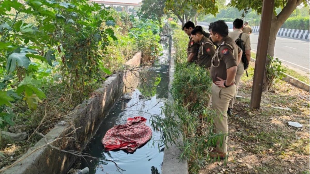 Naked Body Of Woman Found In Noida Drain; Head, Palms Severed | India News