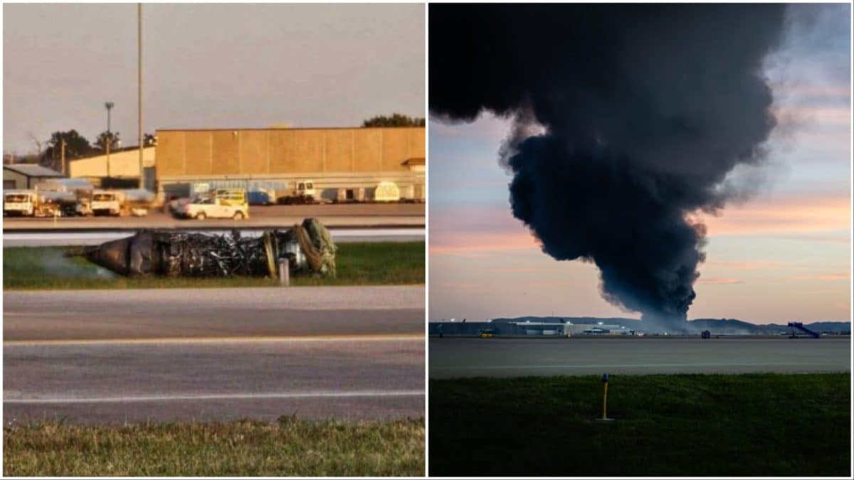 Engine Of Crashed UPS Cargo Plane Fell Off During Takeoff In Louisville, Black Boxes Recovered