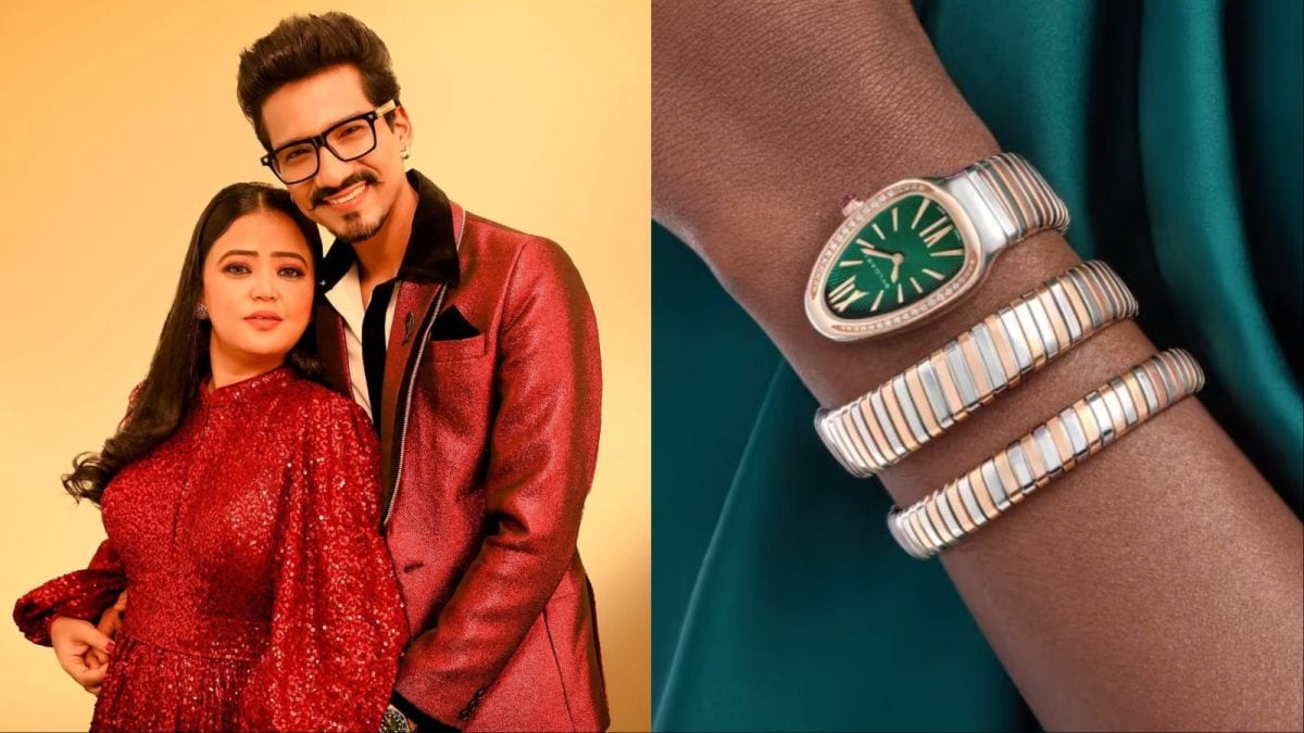 Bharti Singh Receives Rs 20 Lakh Bvlgari Watch from Harsh Limbachiyaa