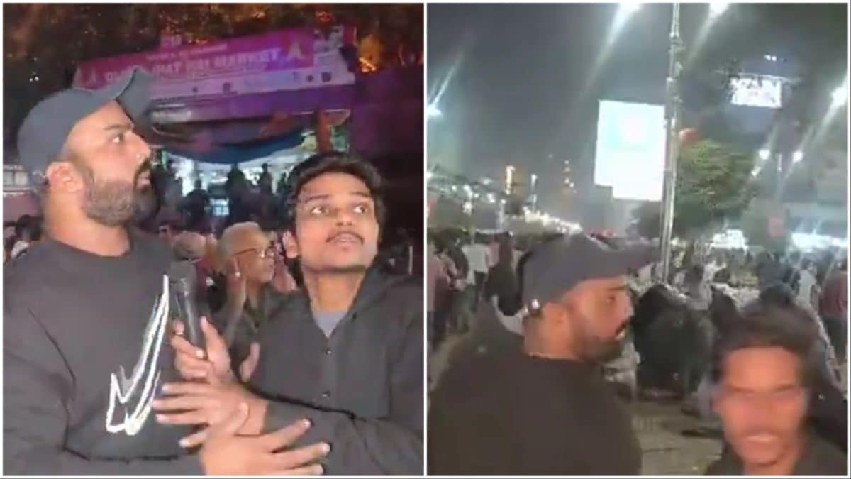 Video Captures Moment Of Panic As Car Explodes Near Delhi's Red Fort, Sends Debris Flying