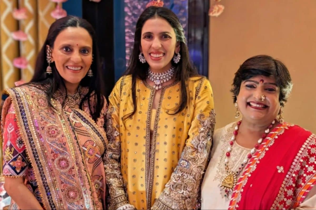 Shloka Mehta Radiates Modern Royalty In Sunshine Yellow At Recent Wedding Festivities