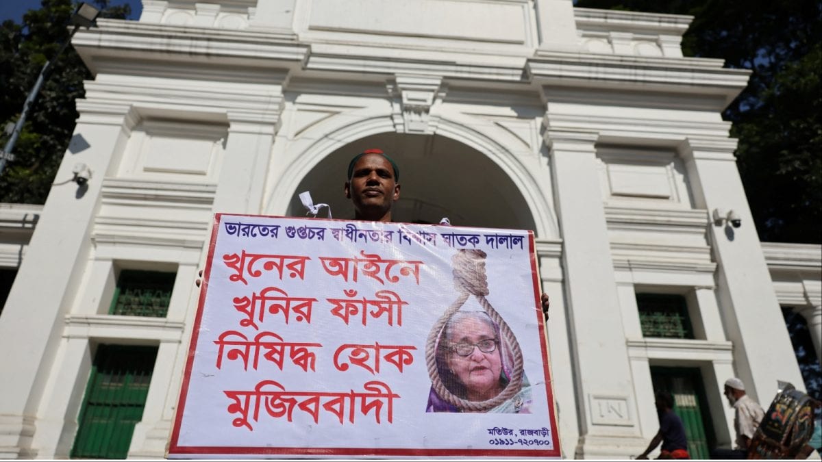 Bangladesh Tribunal Orders Death Sentence For Sheikh Hasina In 2024 Protests Case