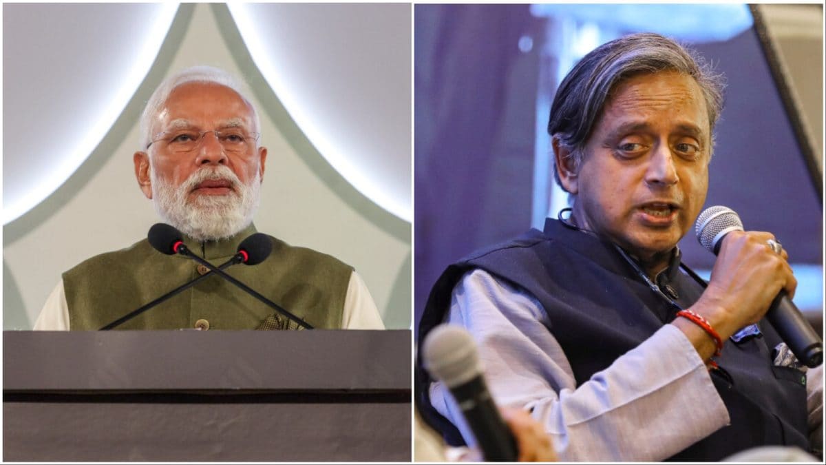 'Economic Outlook, Cultural Call To Action': Shashi Tharoor On PM Modi's Ramnath Goenka Address