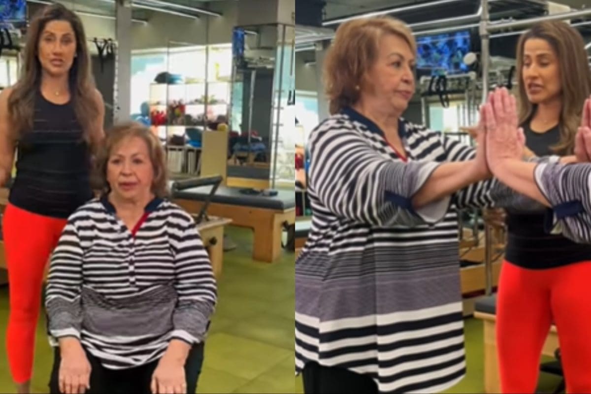 At 87, Helen Proves That Strength Has No Age: Her Pilates Routine Revealed