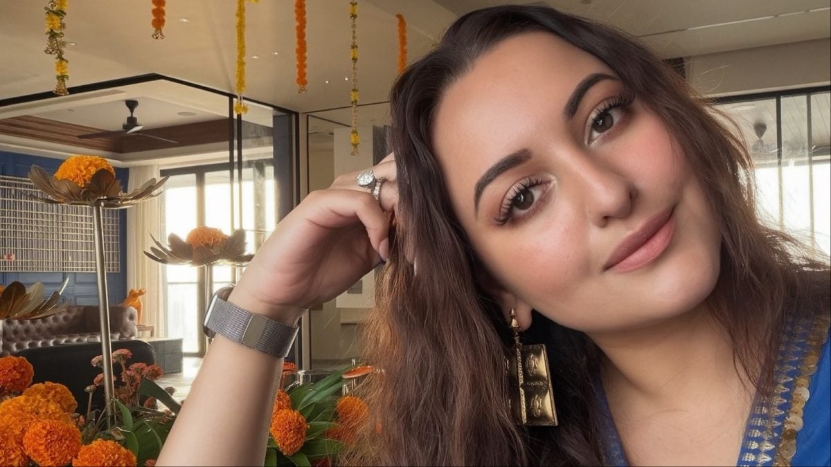 Steal Sonakshi Sinha’s Housewarming Glow With This Easy Makeup Routine | Watch