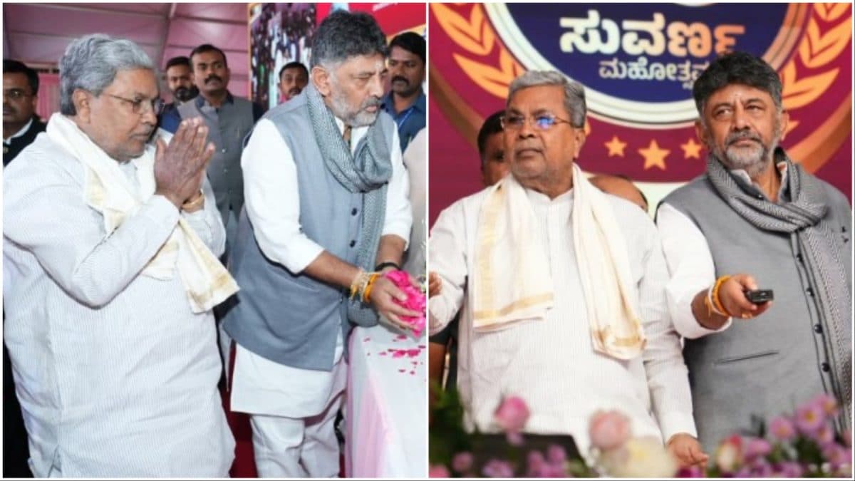 Siddaramaiah Posts Photos With Shivakumar Amid Karnataka CM Drama As Congress Says All’s Well