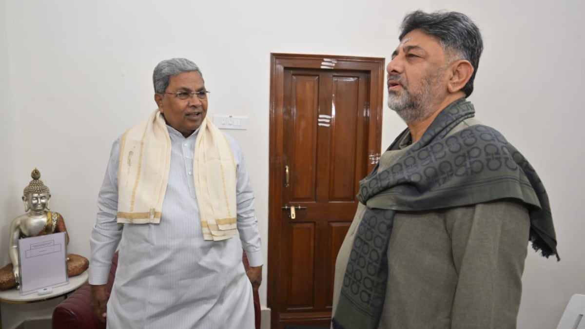'No Rift, Will Listen To High Command': Siddaramaiah, Shivakumar Stress Unity After Breakfast Meet