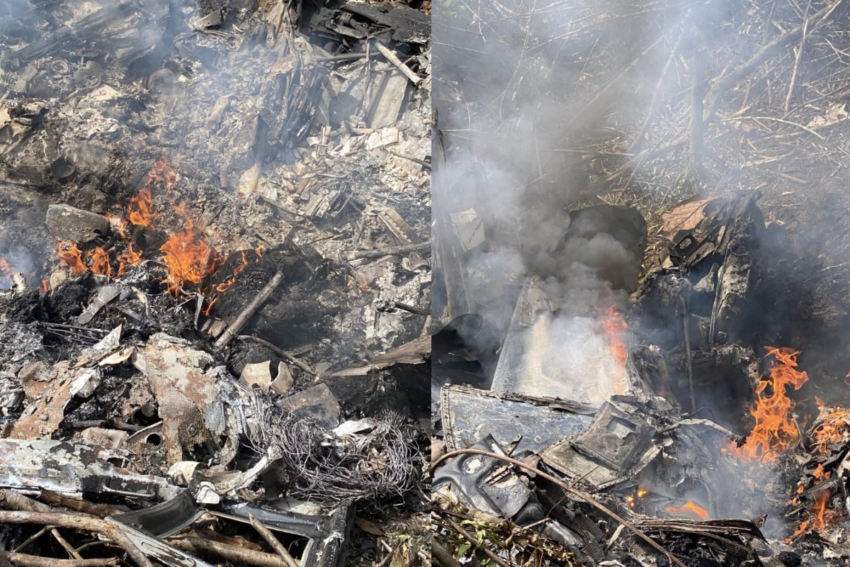 6 Killed After Military Chopper Deployed For Typhoon Relief Ops Crashes In Philippines