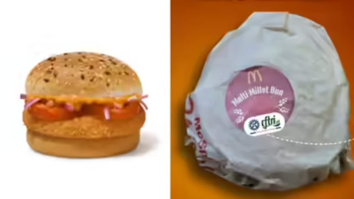 McDonald’s Serves Millet Bun Burger, Union Minister Hails ‘Videshi To Swadeshi’ Shift