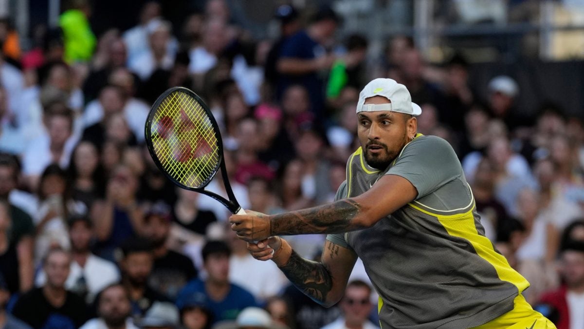Nick Kyrgios Feeling The Heat Ahead Of 'Battle Of The Sexes' Match