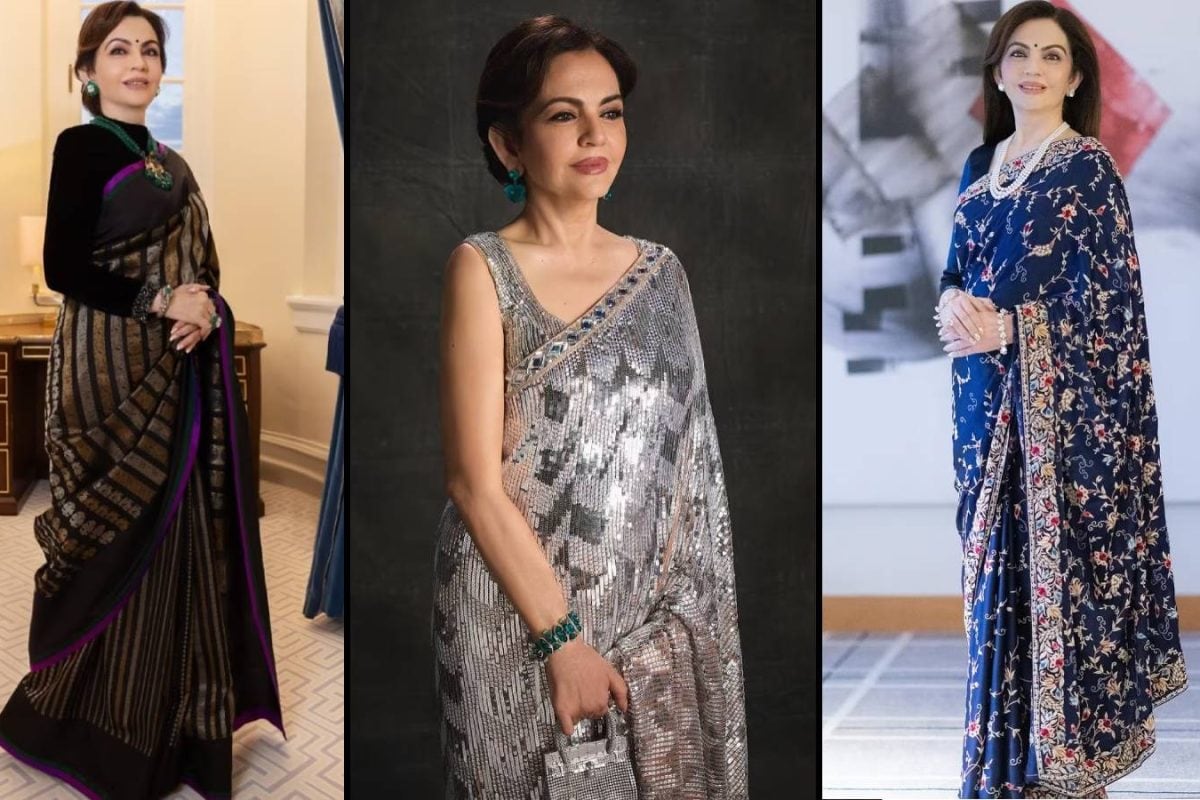 Wrapped In Tradition: Nita Ambani’s Timeless Saree Style