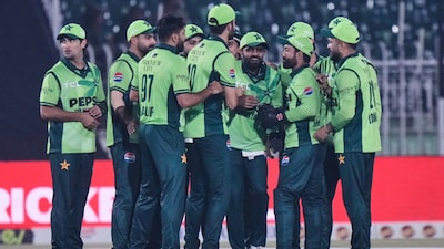 Pakistan players in Rawalpindi (AP)