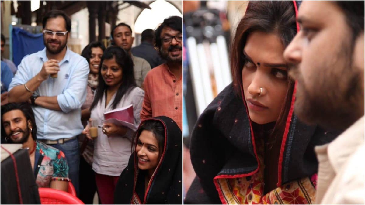 Ram Leela's 12th Anniversary: Unseen BTS Photos of Deepika, Ranveer Surface