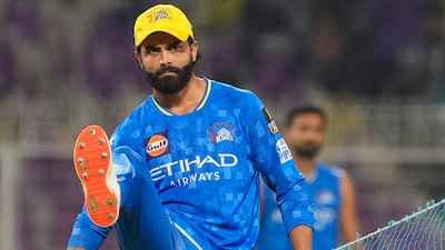 Ravindra Jadeja at Chennai Super Kings (PTI)