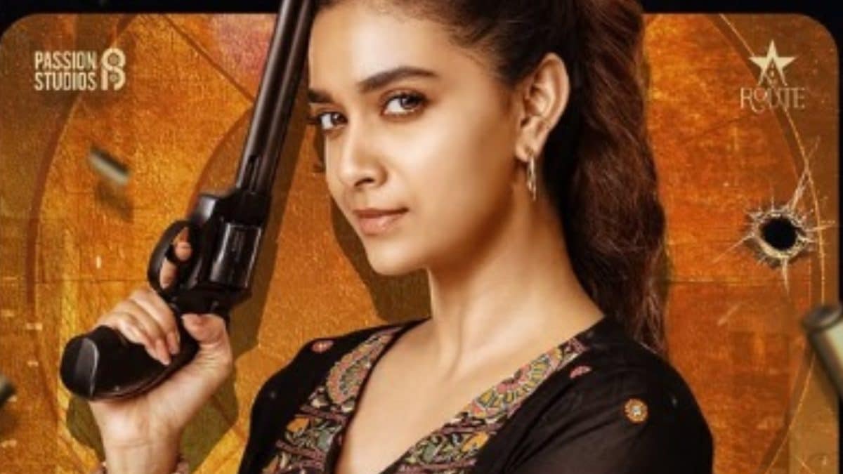 Keerthy Suresh Shares Poster Of Revolver Rita’s Second Song ‘Danger ...