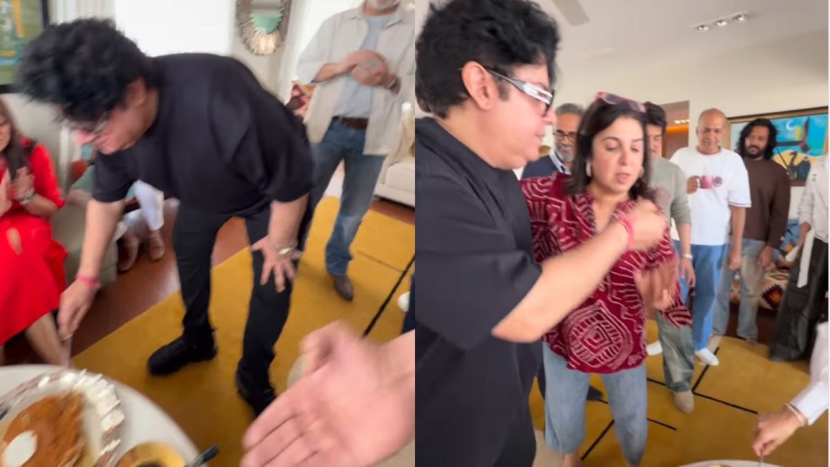 Farah Khan Shares Glimpse Of Brother Sajid Khan s Birthday Celebration Farah Khan Shares Glimpse Of Brother Sajid Khan s Birthday Celebration