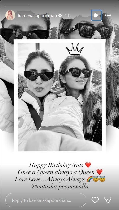 Kareena Kapoor Wishes Bestie Natasha Poonawalla On Her Birthday: 'Once A  Queen, Always A Queen' | Bollywood News - News18