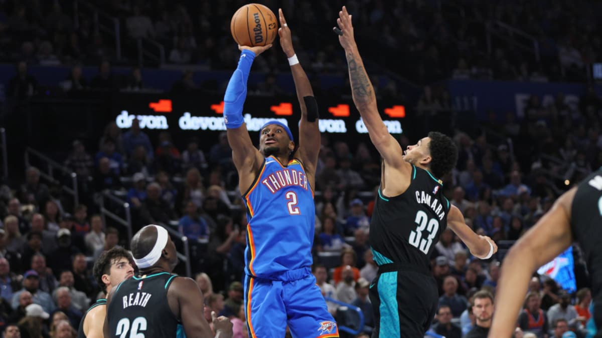 NBA: Shai Gilgeous-Alexander's 37 Points Propel Oklahoma City Thunder To Win Over Portland Trail Blazers
