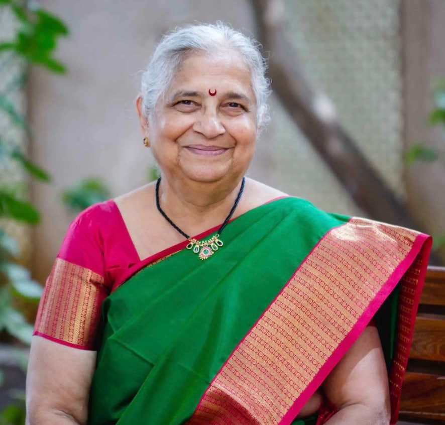  “Small acts of courage can change your life.”: Sudha Murthy highlights that bravery isn’t always dramatic—it can be everyday decisions like speaking up, trying something new, or standing for what is right.