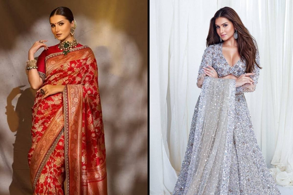 Tara Sutaria’s Saree And Lehenga Styles To Steal This Wedding Season
