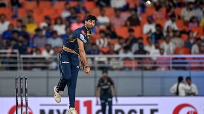 Washington Sundar is expected to bat at No. 4 for GT (Picture credit: AFP)