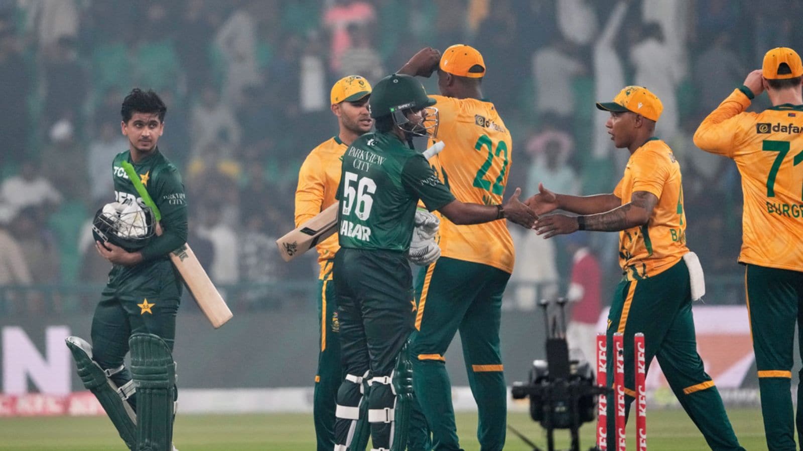 South Africa National Cricket Team vs Pakistan National Cricket Team Timeline