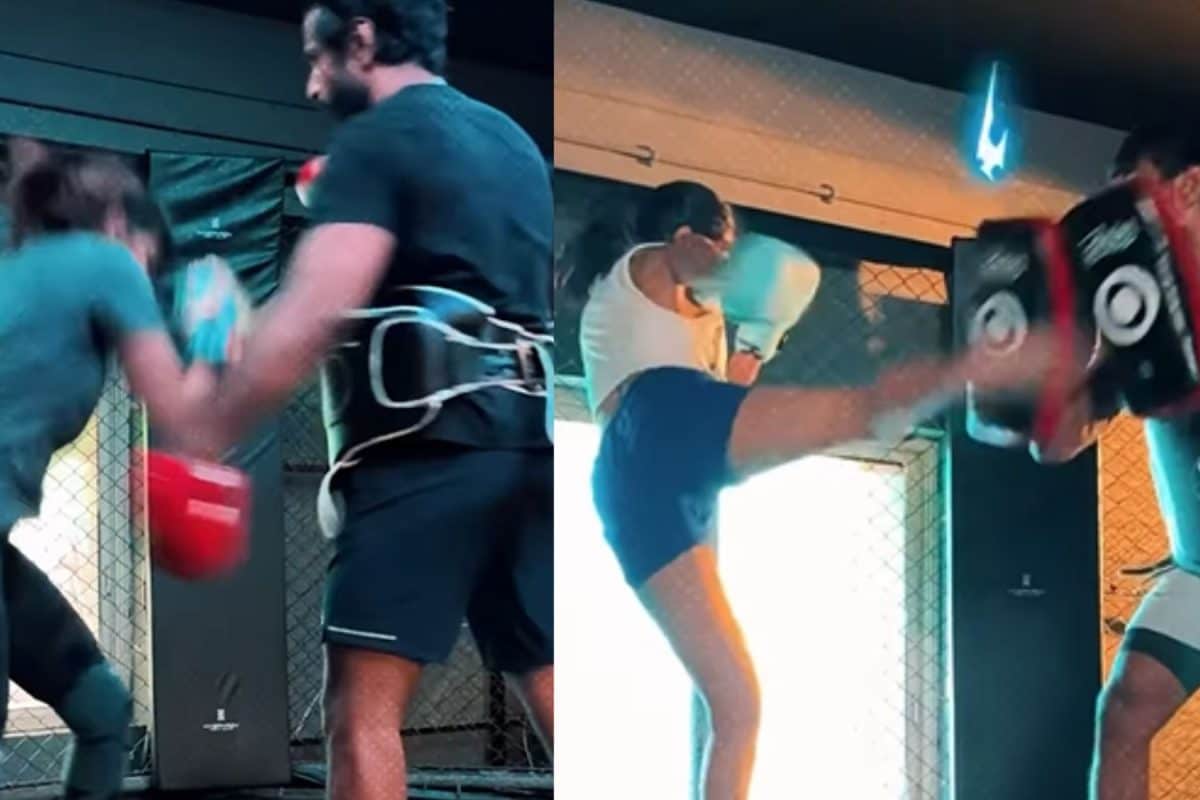 Kalyani Priyadarshan Shares Fresh Photos From Lokah Training Session: ‘I Am Far Stronger’