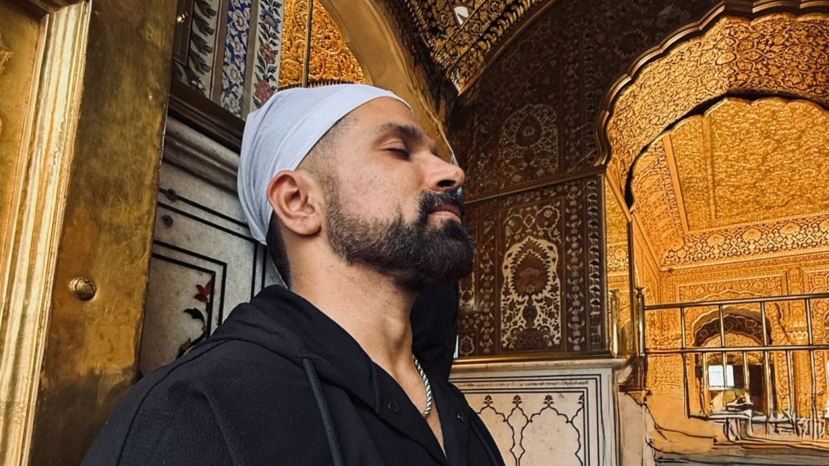 Rithvik Dhanjani Celebrates 37th Birthday with Spiritual Golden Temple Visit