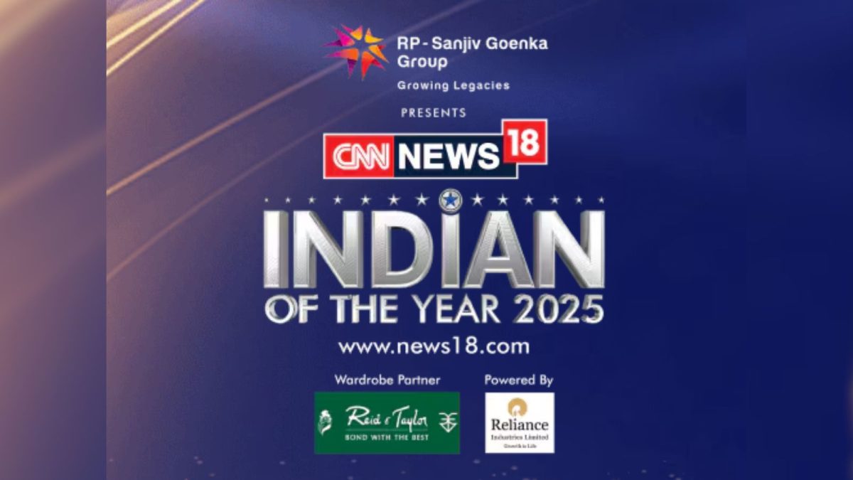 Indian Of The Year Awards 2025 LIVE Updates: CNN-News18 Celebrates Nation’s Leading Achievers