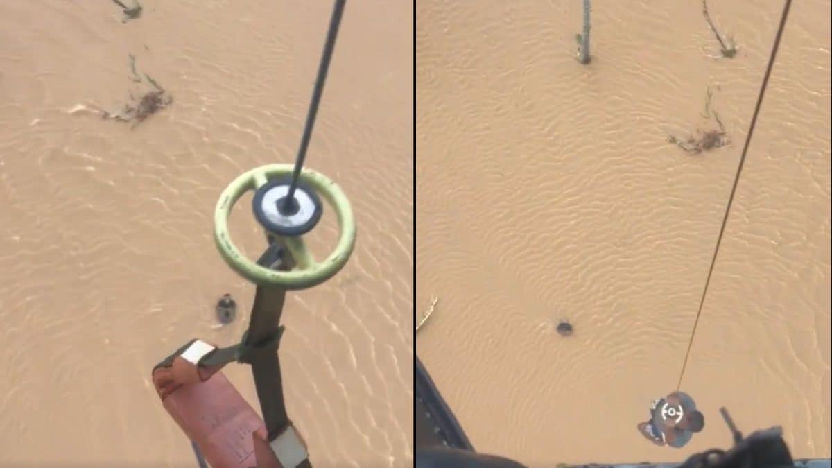 'Incredible Work': IAF Undertakes Daring Rescue Missions To Save Ditwah-Hit Sri Lankans | Watch