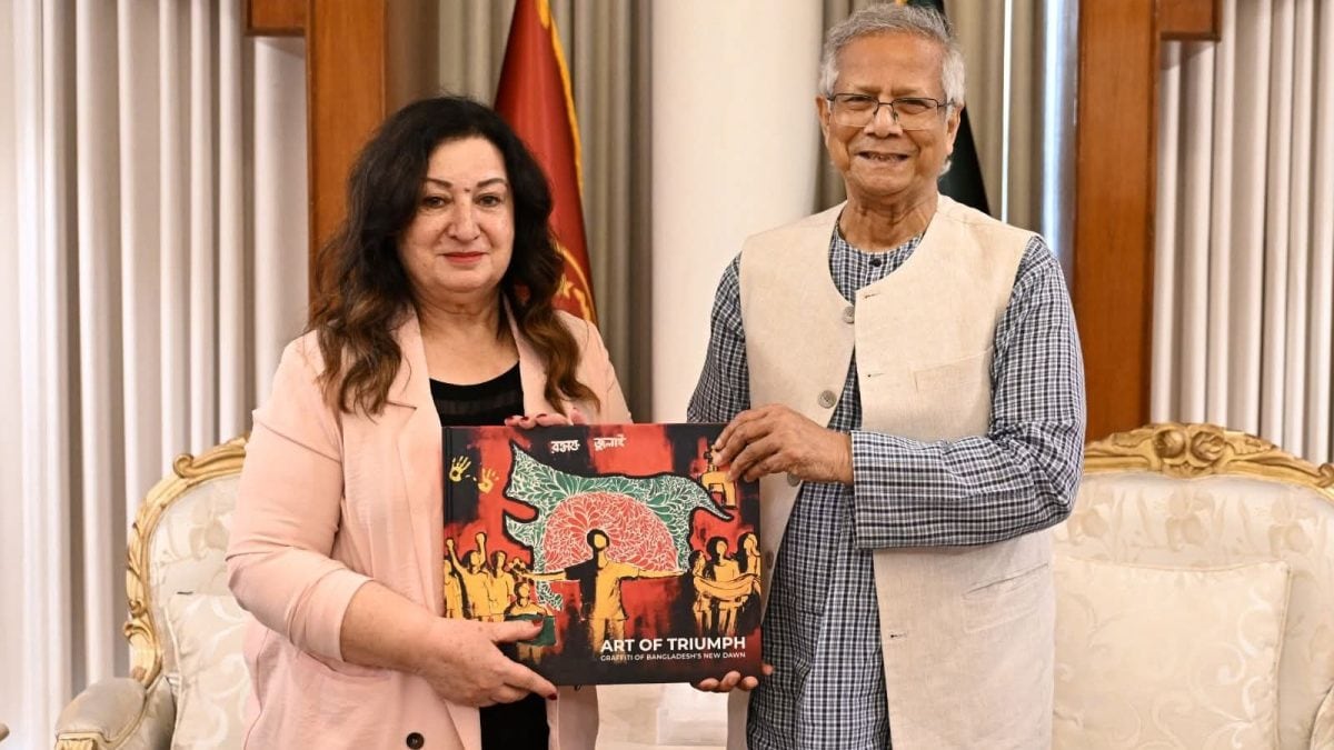Yunus Sparks Fresh Row Over 'Controversial' Map Showing India's Northeast In Bangladesh