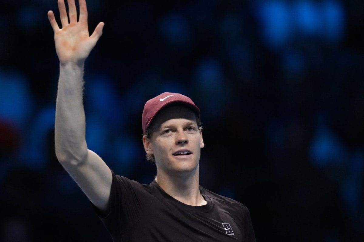 Jannik Sinner Sweeps ATP Finals Group With Victory Over Ben Shelton
