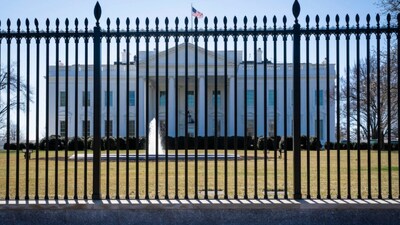 A visual of the White House. (IMAGE: AFP FILE)