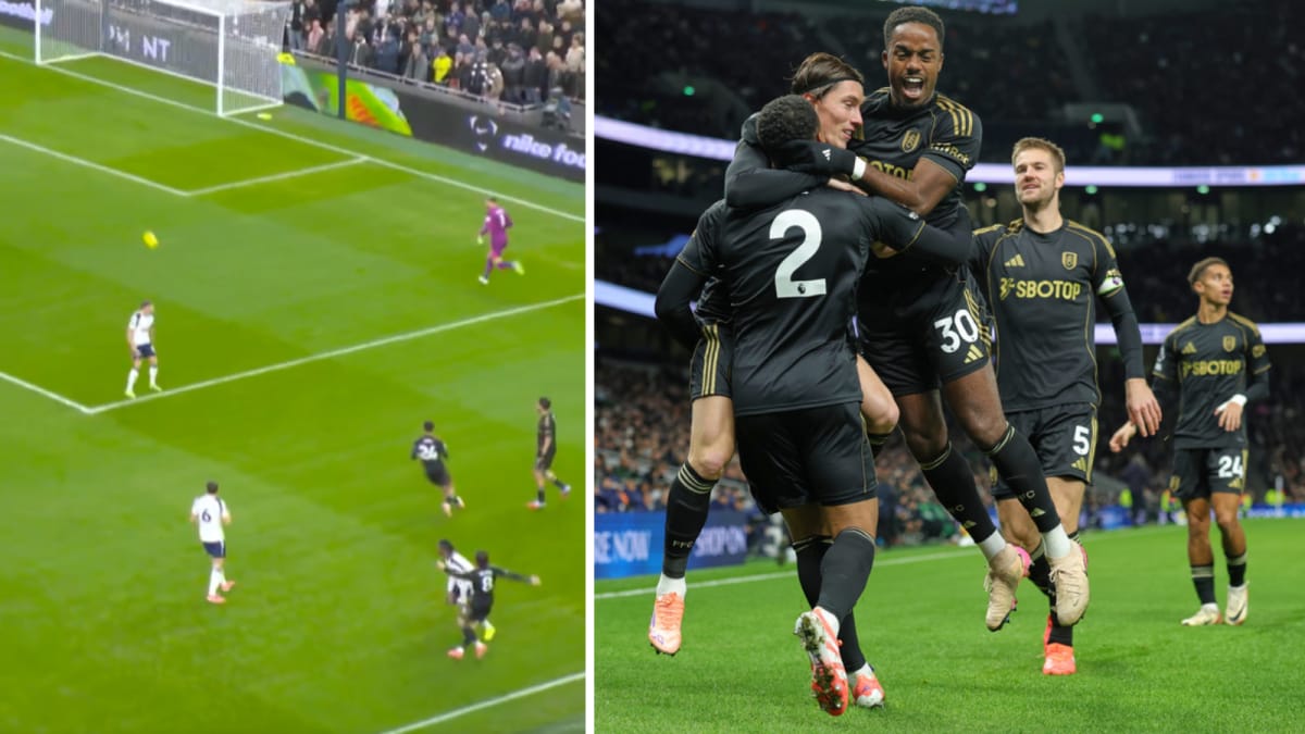 Watch: Harry Wilson Scores Stunning Goal From Guglielmo Vicario Mistake As Fulham Shock Tottenham Hotspur