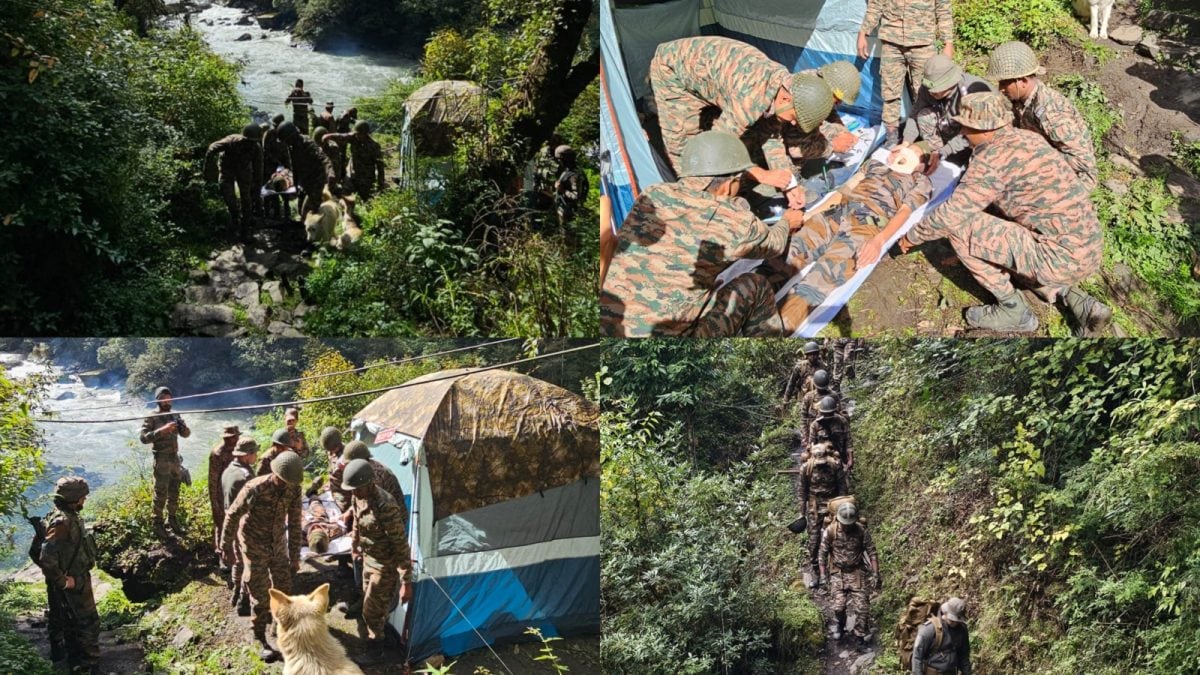Indian Army Conducts Medical Response Drill In Arunachal’s Dense Forests | See Pics