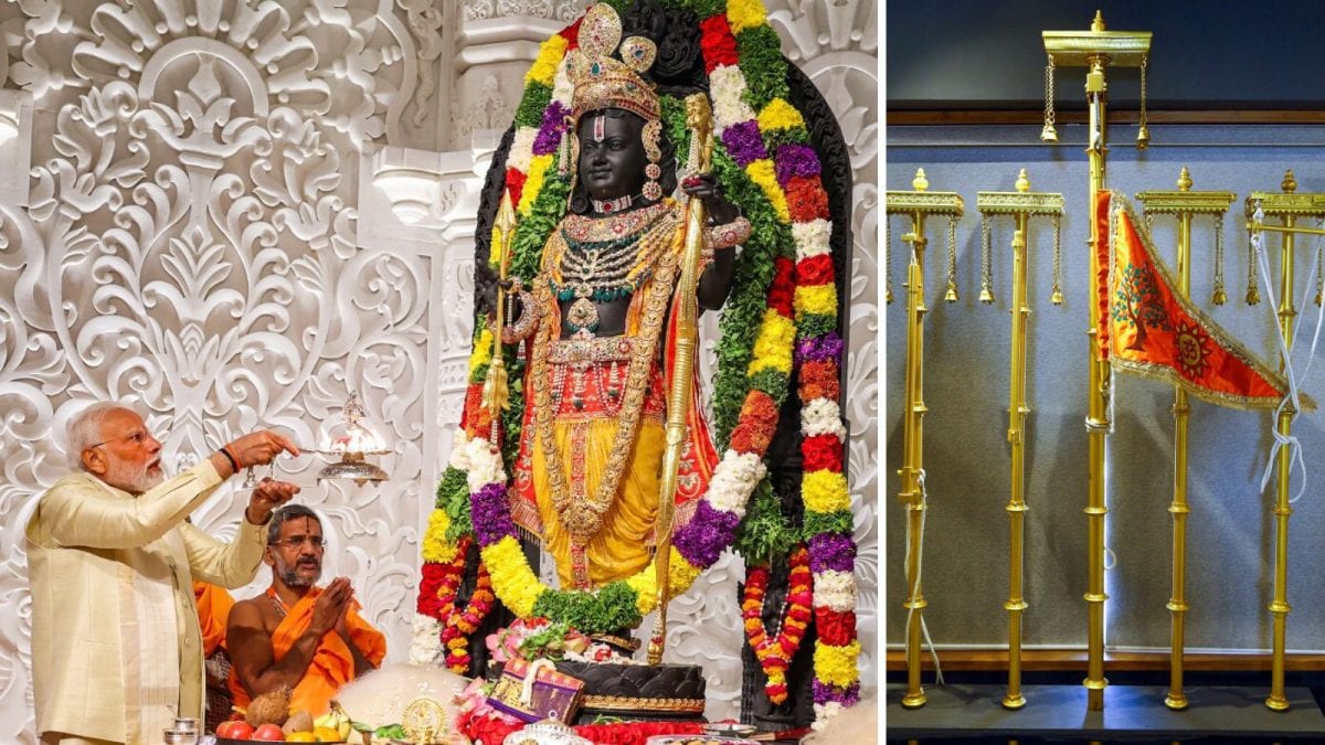 Ayodhya Gets Ready For Flag-Hoisting Ceremony To Be Led By PM Modi At Ram Mandir | India News Ayodhya Gets Ready For Flag-Hoisting Ceremony To Be Led By PM Modi At Ram Mandir | India News