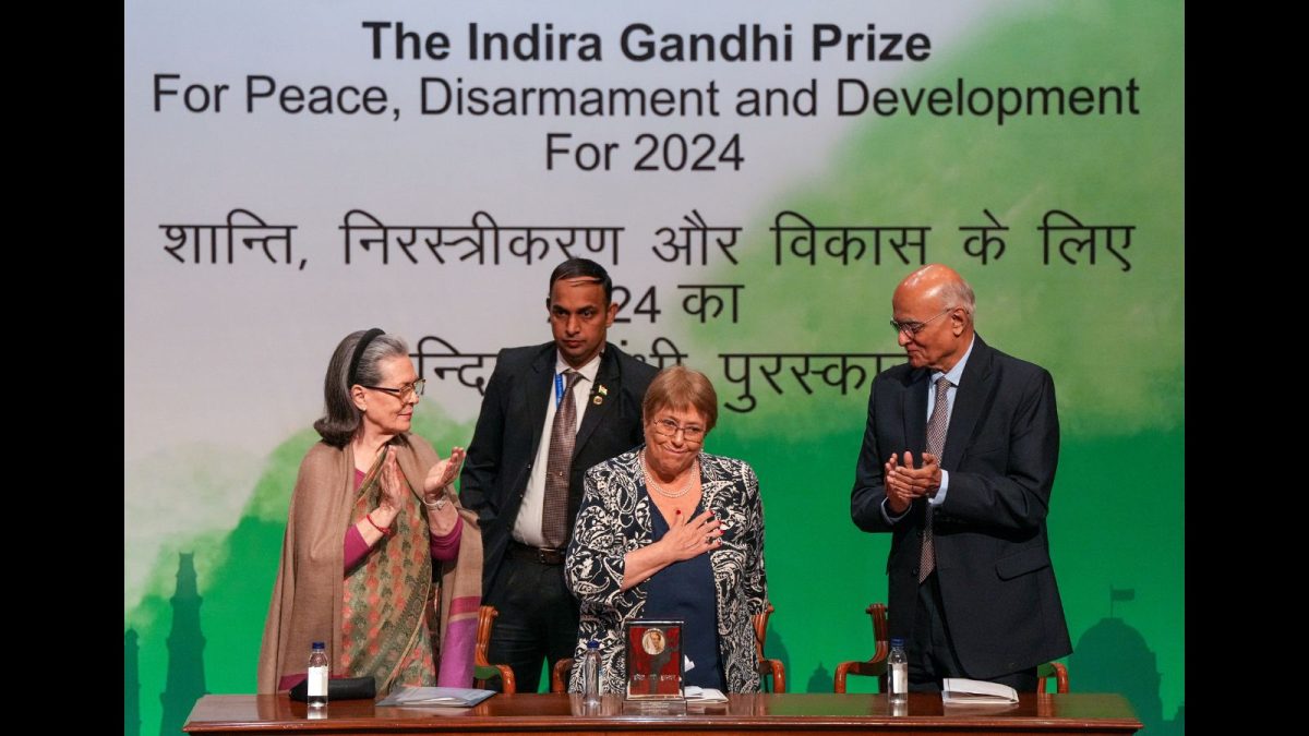 She Hit Out At Article 370, Challenged CAA: Why Sonia Sees An 'Indira Echo' In Michelle Bachelet