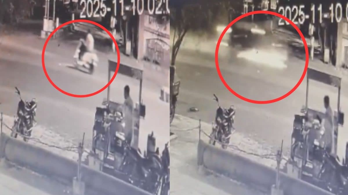 On Cam: 20-Year-Old Student Dragged, Killed As Speeding BMW Rams Scooter In Rajkot