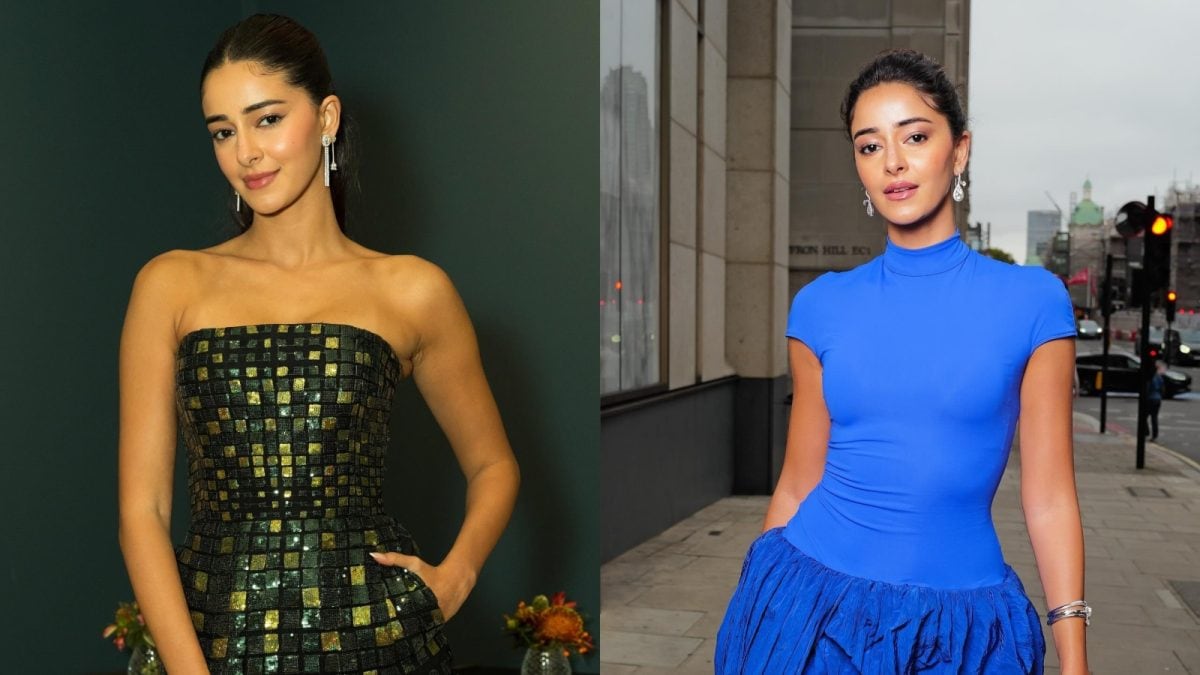 Ananya Panday Sparkles And Shines In Two Back-To-Back Fashionable Looks in London