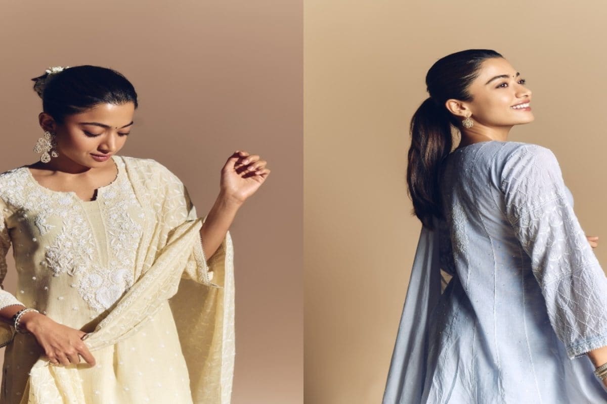 Rashmika Mandanna Is Giving Understated Glamour In Traditional Salwaar Suit