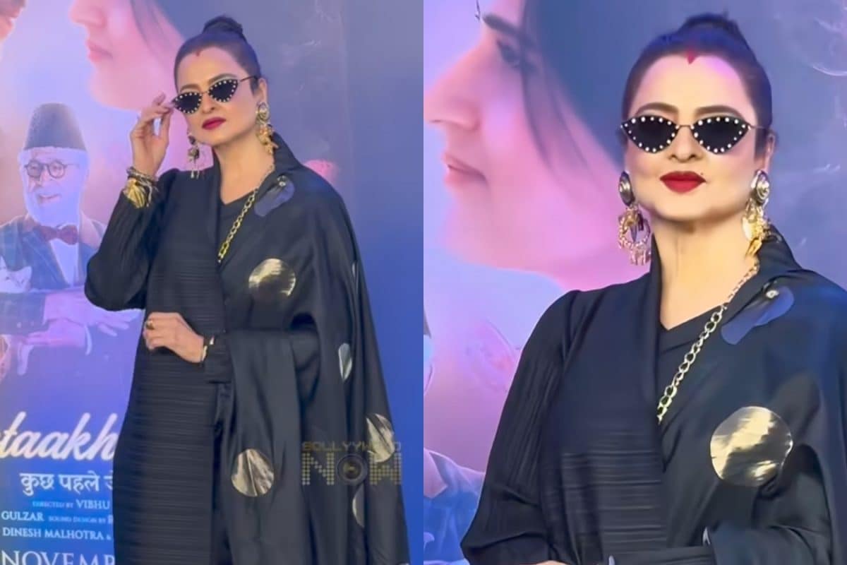 Rekha Is A Masterclass On How To Own Your Style With Sarees