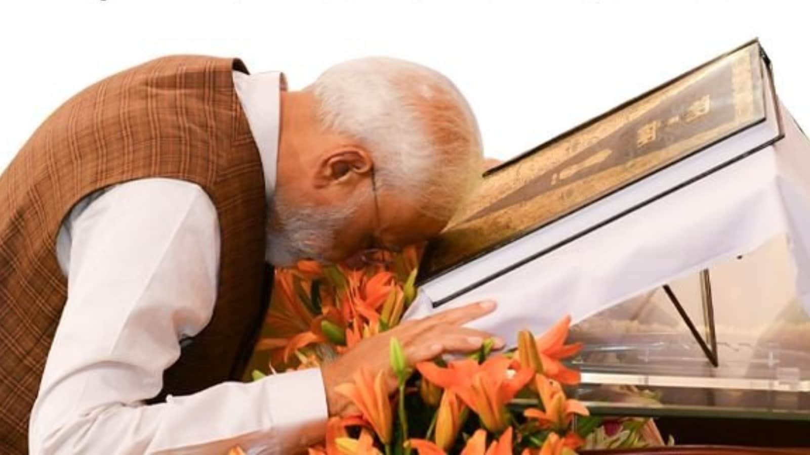 Prime Minister Narendra Modi attends the Constitution Day program at the Supreme Court in New Delhi on November 26, 2024. (Image: PMOIndia/X, formerly Twitter)